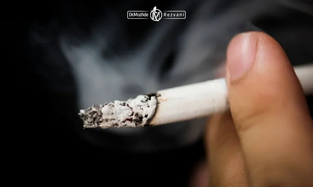 تاثیرات سیگار کشیدن در گودی زیر چشم 