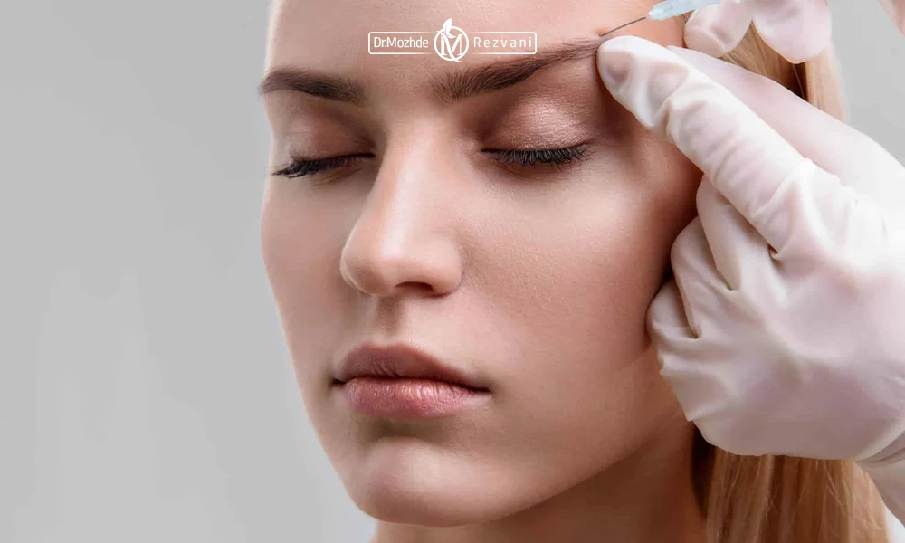 انجام تزریق بوتاکس چشم گربه ای برای یک زیبا جو