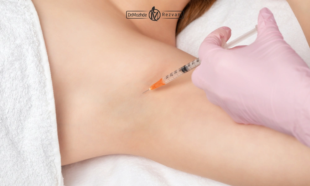 تزریق بوتاکس به زیر بغل چه فوایدی دارد؟