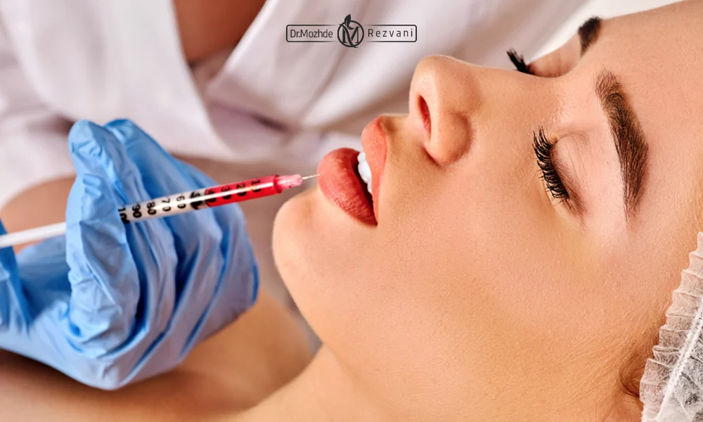 ماندگاری تزریق ژل لب