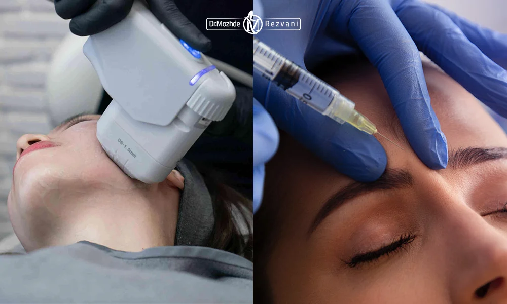 مقایسه هایفوتراپی و بوتاکس