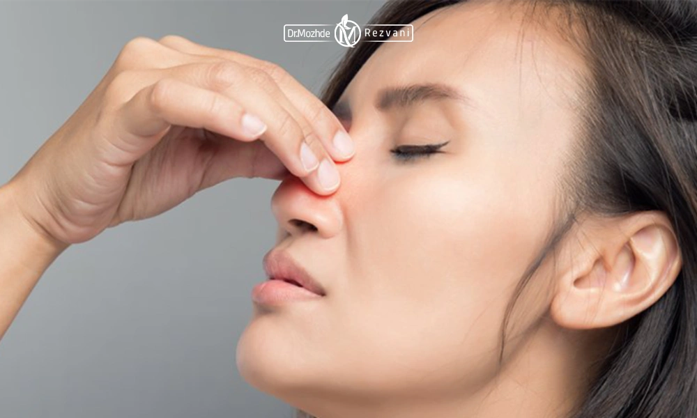 عوارض بعد از تخلیه فیلر بینی