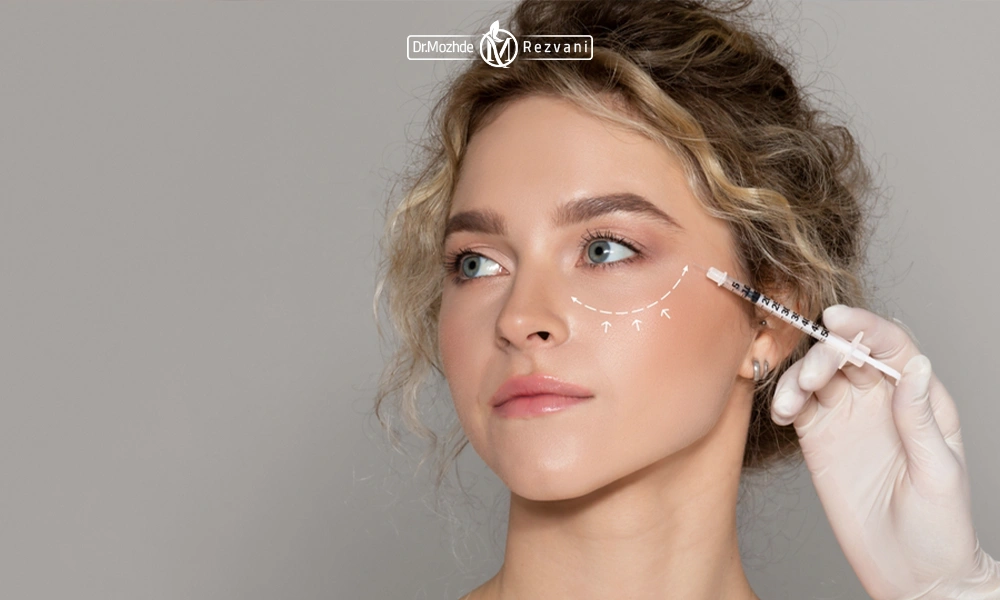 تزریق فیلر زیر چشم در از بین بردن سیاهی زیر چشم | ماندگاری زیر چشم