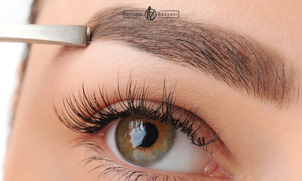 مراحل کاشت ابرو