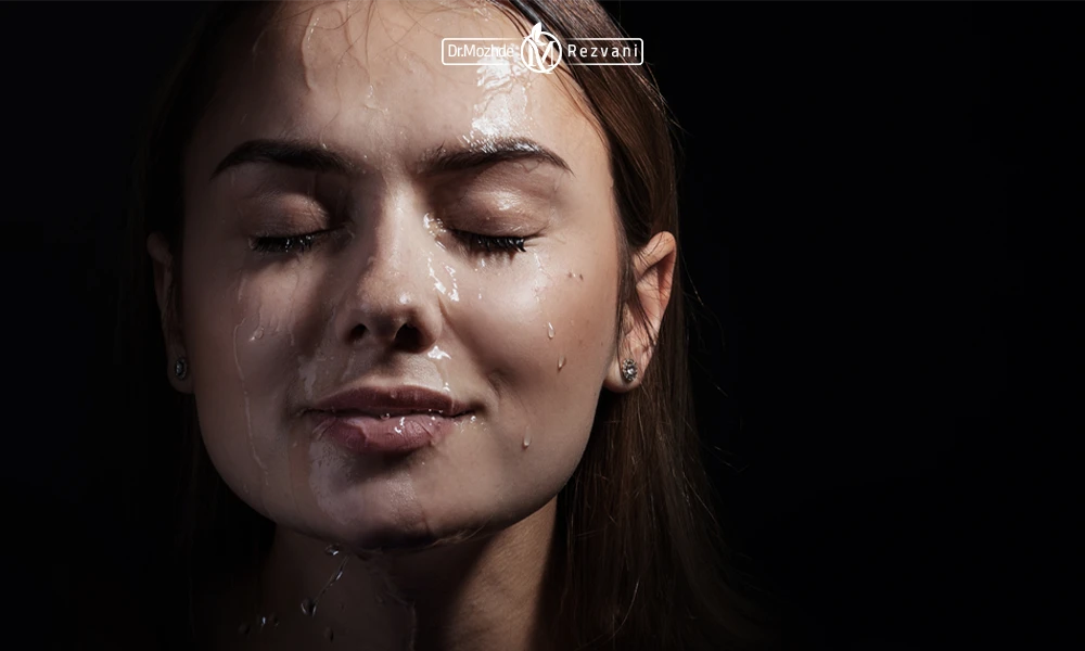 شستن صورت بعد از لیزر موهای زائد