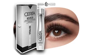 عکس ابرو های کاشت شده و سرم سریتا بعد از کاشت ابرو