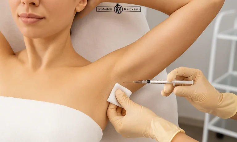 بوتاکس زیر بغل چیست و چگونه عمل میکند؟