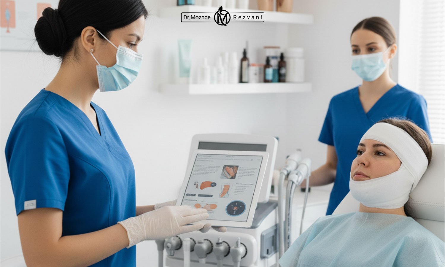 مراقبت های بعد از ساکشن غبغب